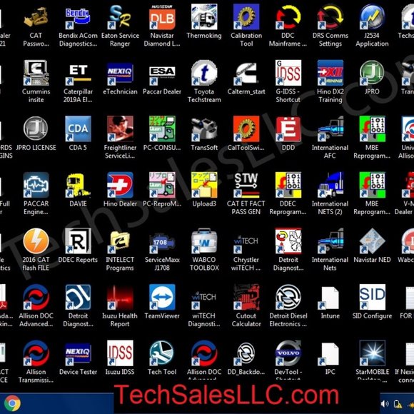 COPY - DIESEL TRUCK DPF REGEN SCANNER TOOL ECM ECU CAT MACK DETROIT VOLVO ABS C… - Picture 3 of 12